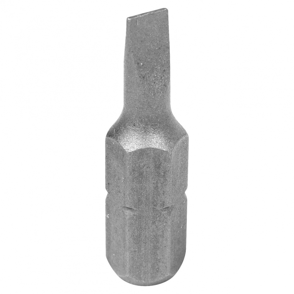 Вставка (бита) торцевая 1/4", Slotted, 3х0,5 мм, L = 25 мм KING TONY 102503S1