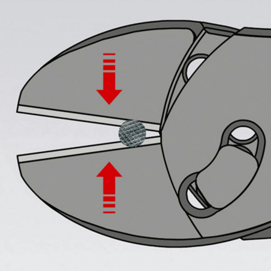 Бокорезы 180 мм, силовые KNIPEX KN-7371180