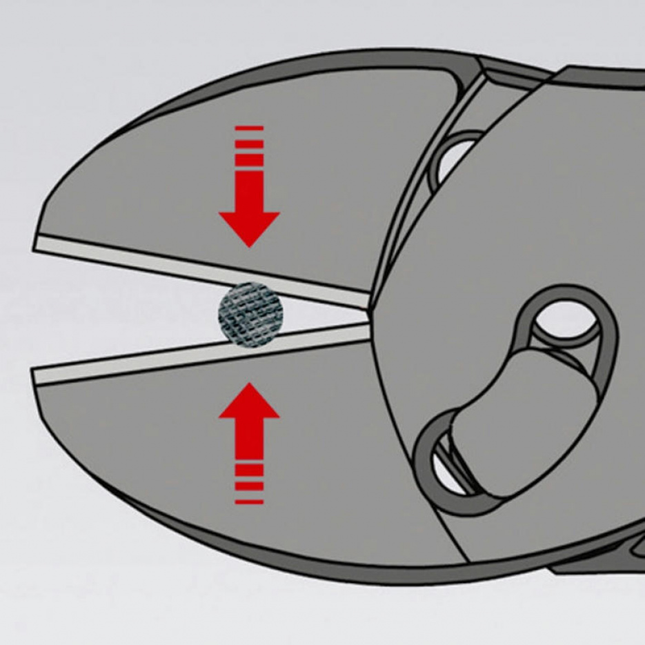 Бокорезы 180 мм, силовые KNIPEX KN-7371180