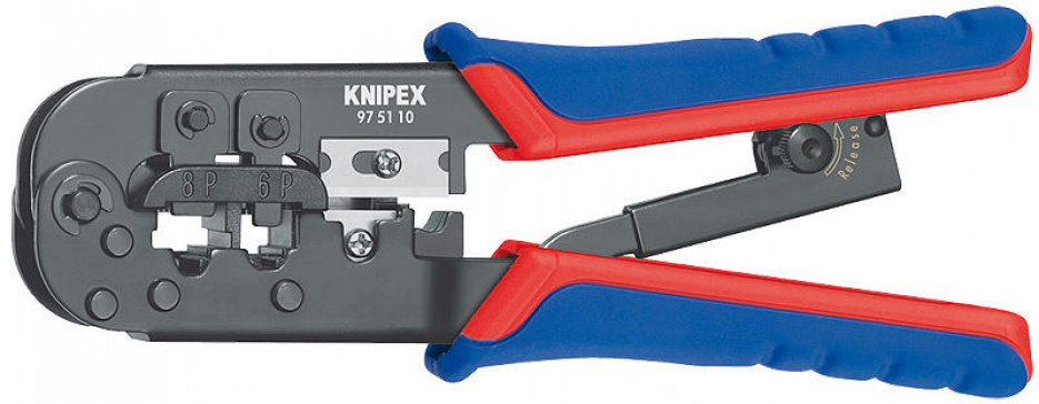 Кримпер модульный для шести/восьми жильных разъемов KNIPEX KN-975110