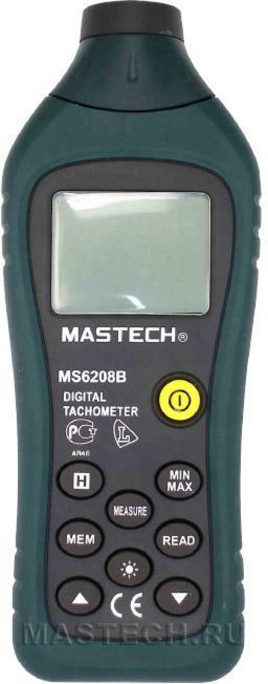 Тахометр цифровой, бесконтактный MASTECH MS 6208B